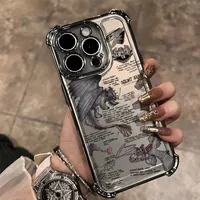 Toothless Fury Dragon Plating Case For infinix Note 30 40 50 Pro Plus 50X 50S Hot 30i 40i Play SMART 10 9 8 Pro 7 SPARK GO 20C