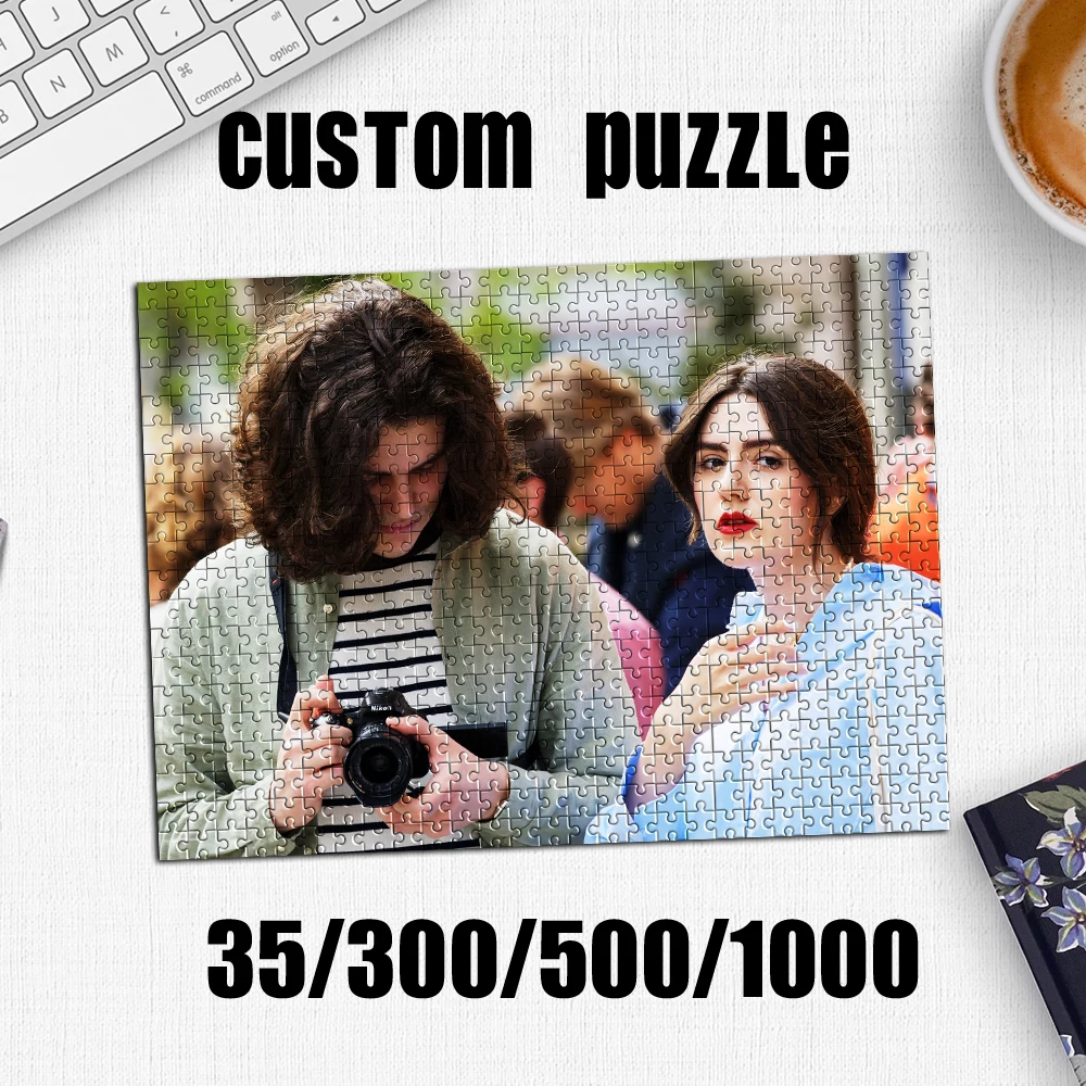 35/300/500/1000pcs Personalized Custom Photo Puzzle Custom P