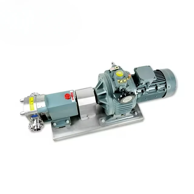 

Food Grade SS316 Food Industry Rotor Pump Hygienic Lobe Rotary Toothpaste Pump For Transfer Tomato Ketchup Date Paste