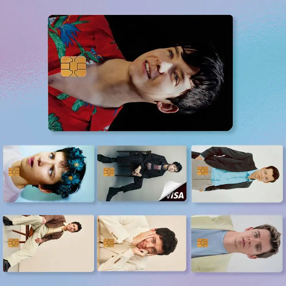 ACTOR Asa-A Butterfield  Credit Card HD Stickers Premium matte film effectively prevents fingerprints and daily abrasion.