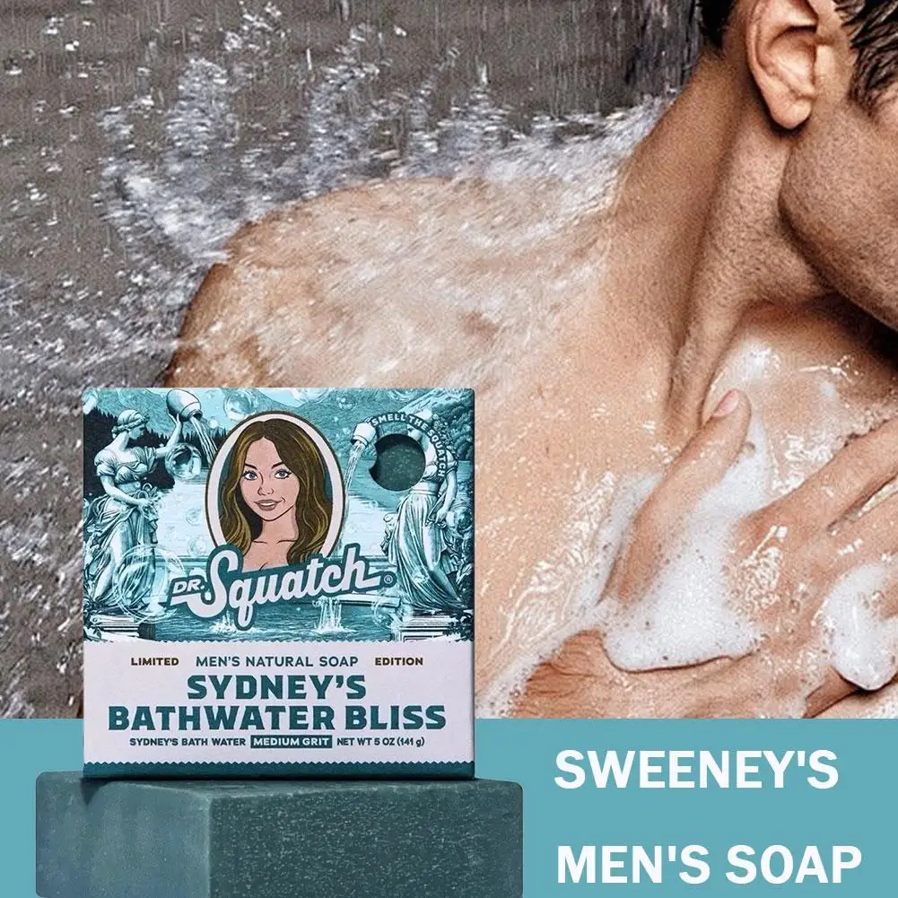 1/3/5PCS Men's Soap Natural Ingredient Formula Moisturizing Deep Cleansing Pores Remove Dirt For Men Pine Tar Soap ﻿