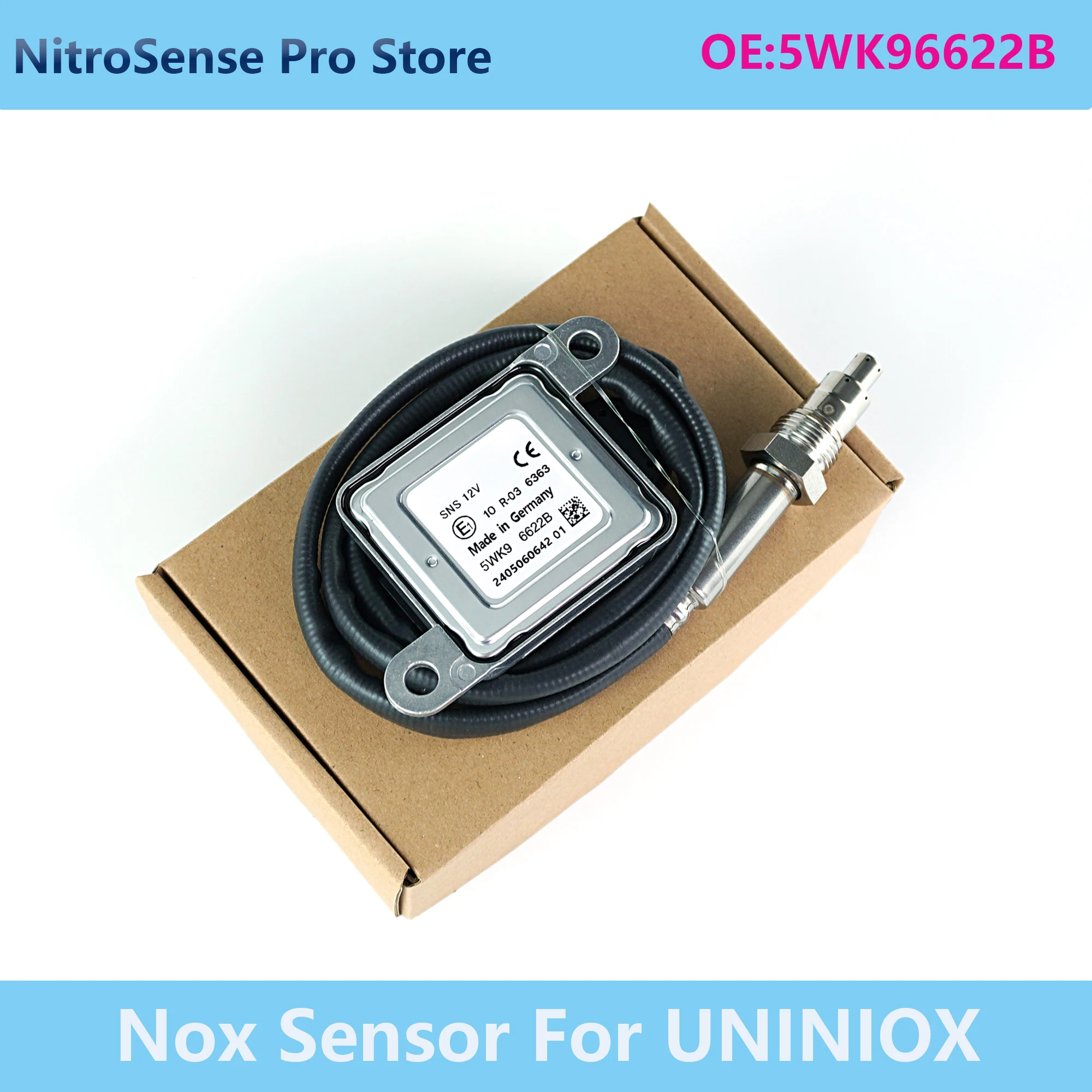 

5WK9 6622B Nitrogen Oxide Sensor Fits For Mercedes Smart 5WK96622B UNINOX NOx sensor