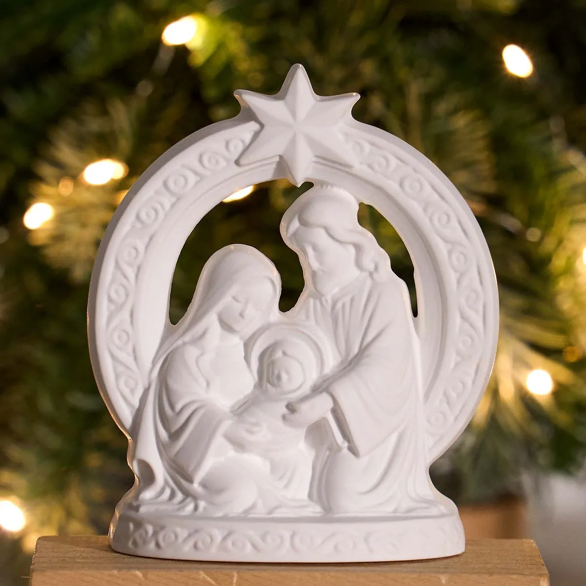 Nativity Plaster Craft Silicone Mold DIY Holy Family Epoxy Resin Concrete Casting Mould Handmade Home Xmas Decor Table Ornament
