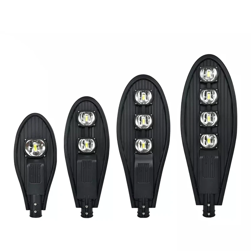 220v 110v LED 가로등 50W 60W 100W 150W 200w 도로 고속도로 정원 공원 가로등 85-265V IP65 램프 야외 조명