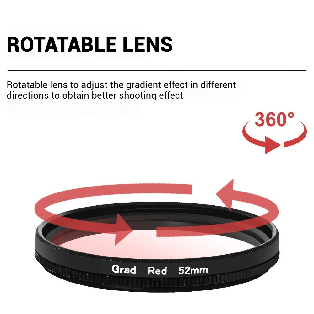 Universal 52mm CPL Camera Lens Filter With Clip Portable Polarizer Anti-reflection Restore Color Phone Filter For iPhone Samsung