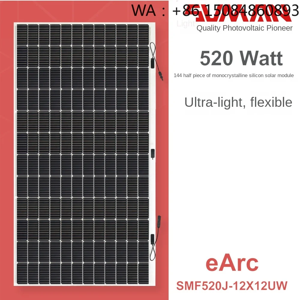 Plug And Play Solar SystemBalcony Solar Microinverter1KW Flexible MPPT 2 Degree Balcony Photovoltaic Solar Panel Home Installati