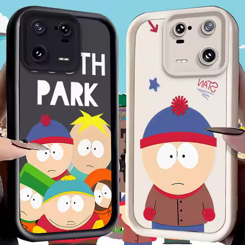 South Park Case for Xiaomi Mi 15 Pro 14 14T 13 13T 12 11 Lite 11T POCO X7 X6 5G X5 X3 NFC F6 F5 M7 M6 4G Silicone Cover Funda