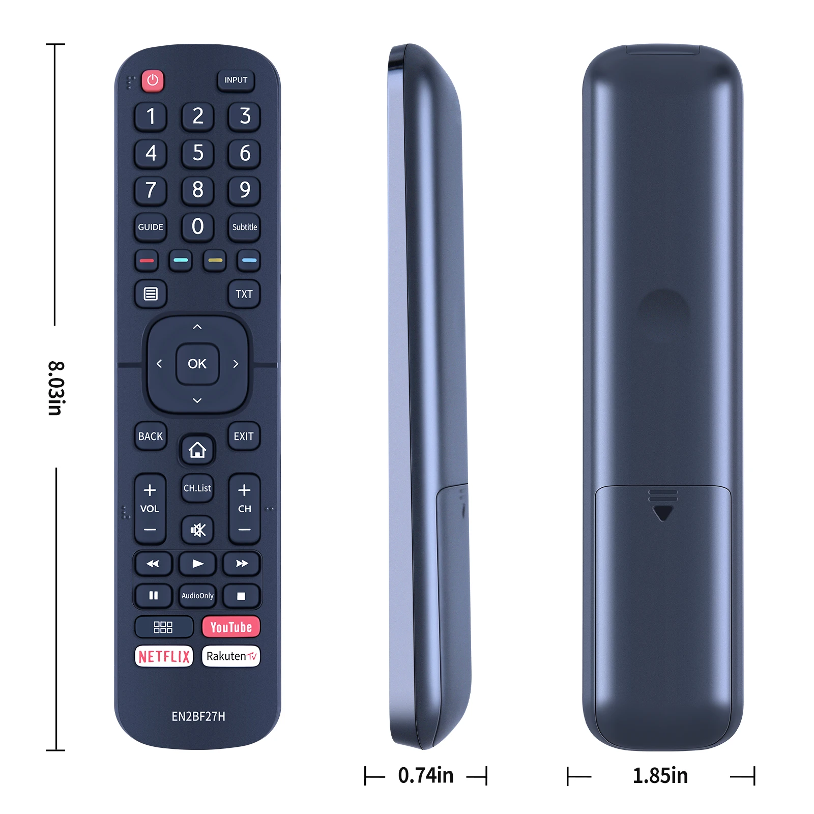 EN2BF27H hisense 社のリモコンを使用する led lcd smart 4 4k テレビ使用 H50AE6030 H50A6140 H58AE6000 H55AE6000 H43A6140 H43AE603