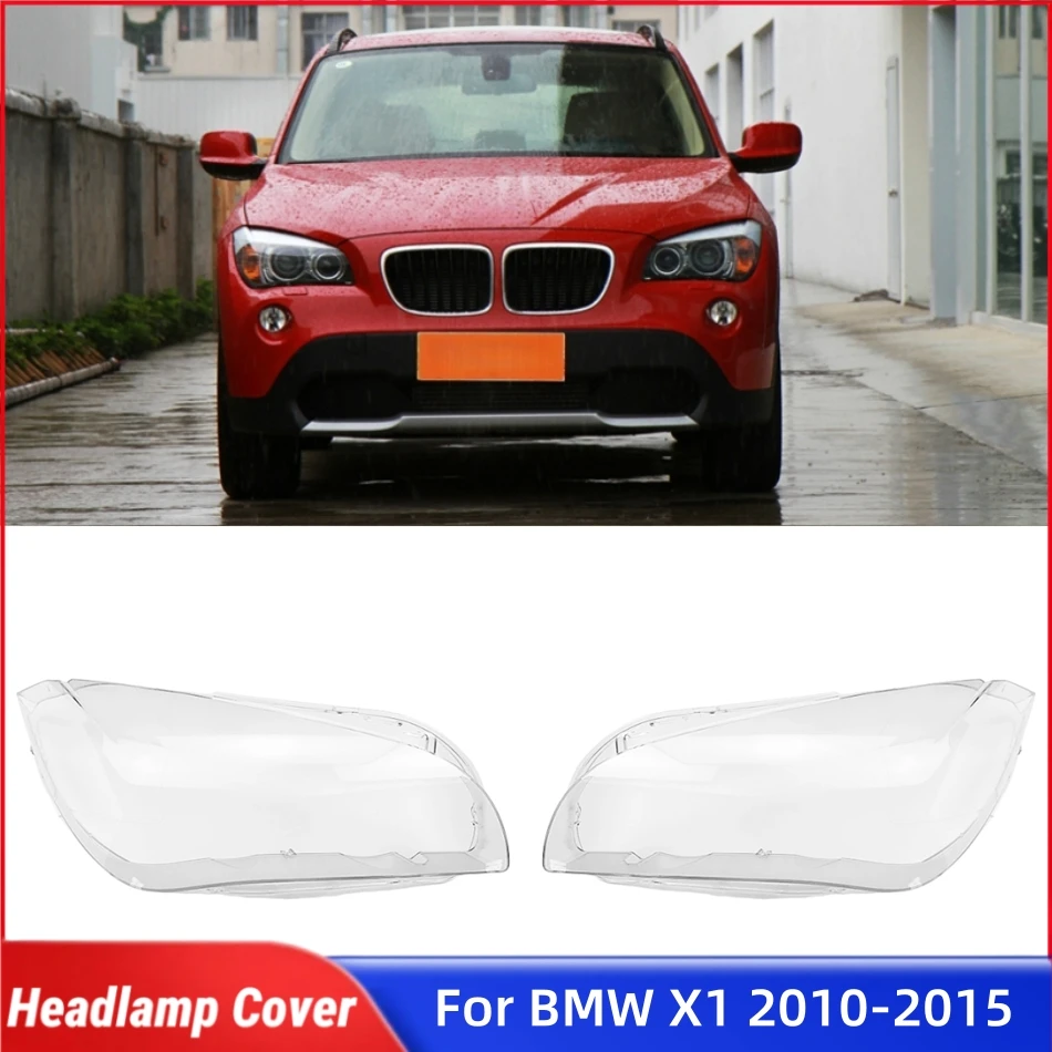 

Для BMW X1 2010 2011 2012 2013 2014 2015 авто аксессуар абажур крышка фары автомобиля передняя фара крышка объектива фонари в виде ракушки