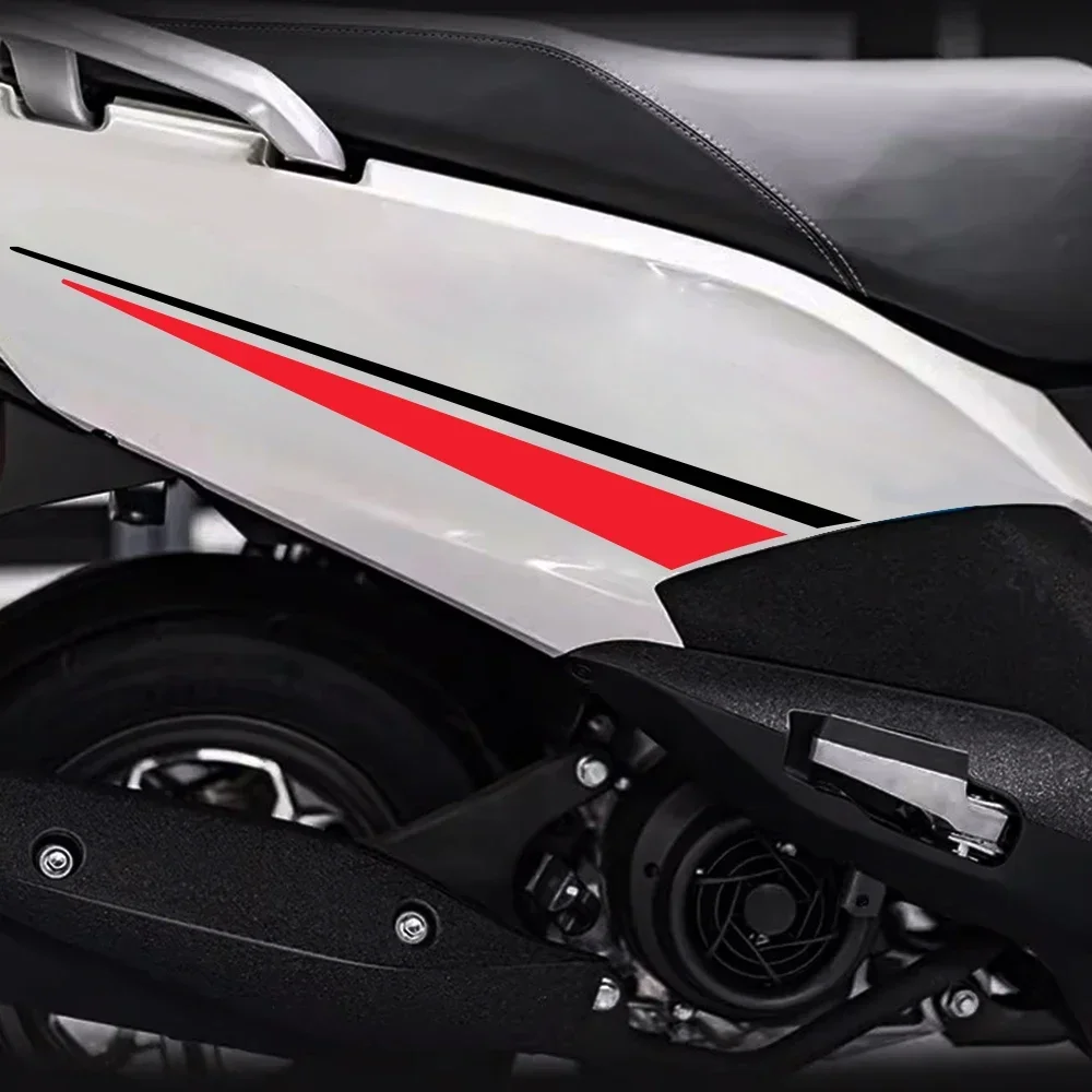 Motorcycle Body Stickers Color Blocked Striped Stickers Graphics Stripes Decor Motor Vinyl Decal For Suzuki UY125 UY 125 2023