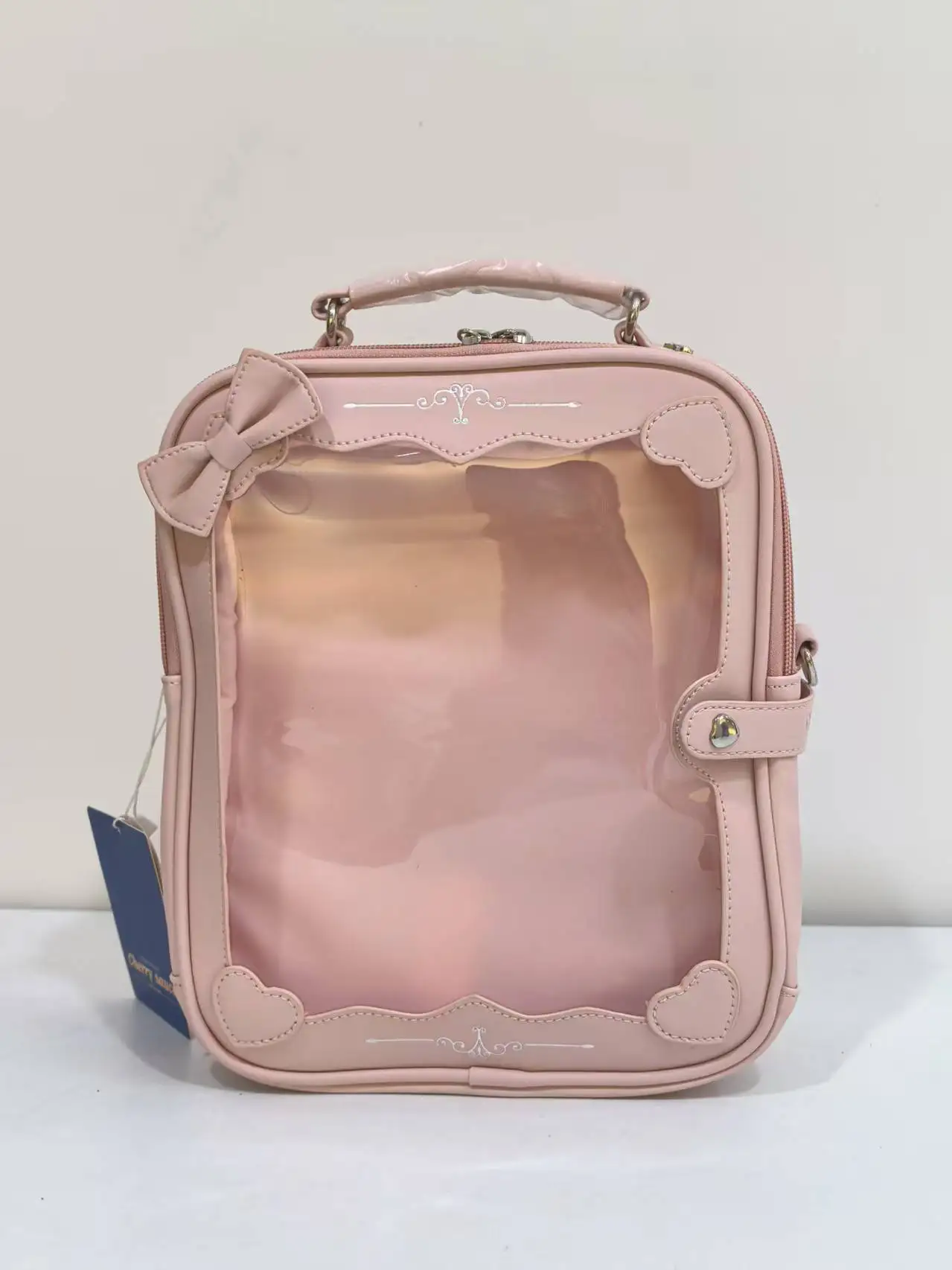 Japanese original commuter lta bag two-dimensional comic show baby bag women's bow love shoulder messenger bag backpack girl