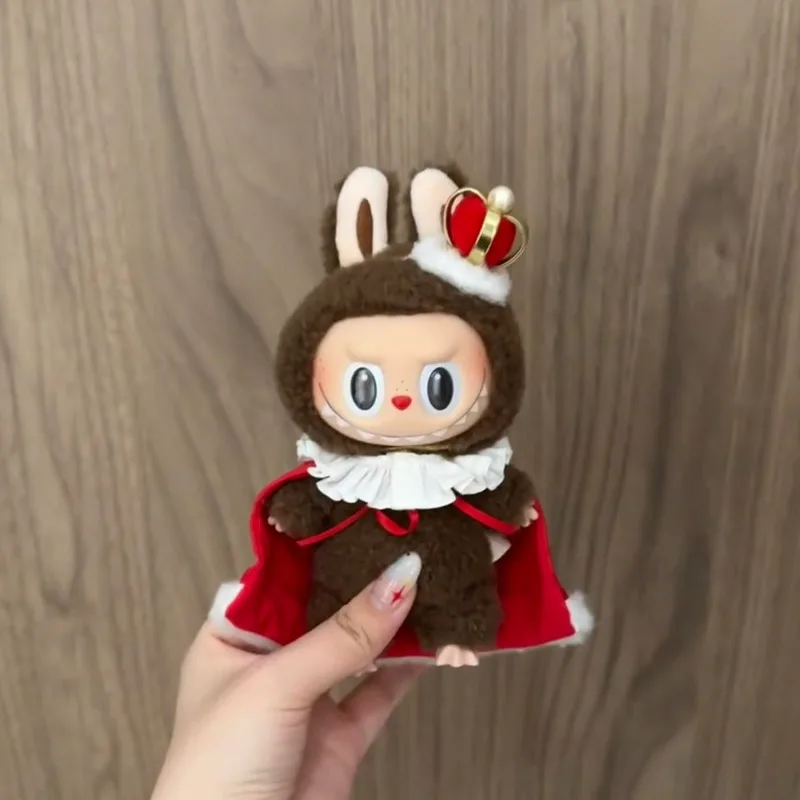 

Одежда для Labubu King Diy, мини-модный дизайн, свитер, коллекционный подарочный набор, тематическая вечеринка для сидения, Ropa для кукол и аксессуаров