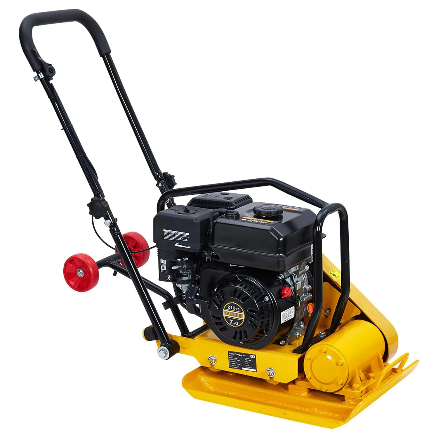 لوحة ضاغطة 7HP 212cc محرك الغاز 5,600 VPM 4200 رطل قوة الضاغطة الاهتزازية العبث للممرات الباحات رصف المناظر الطبيعية #1