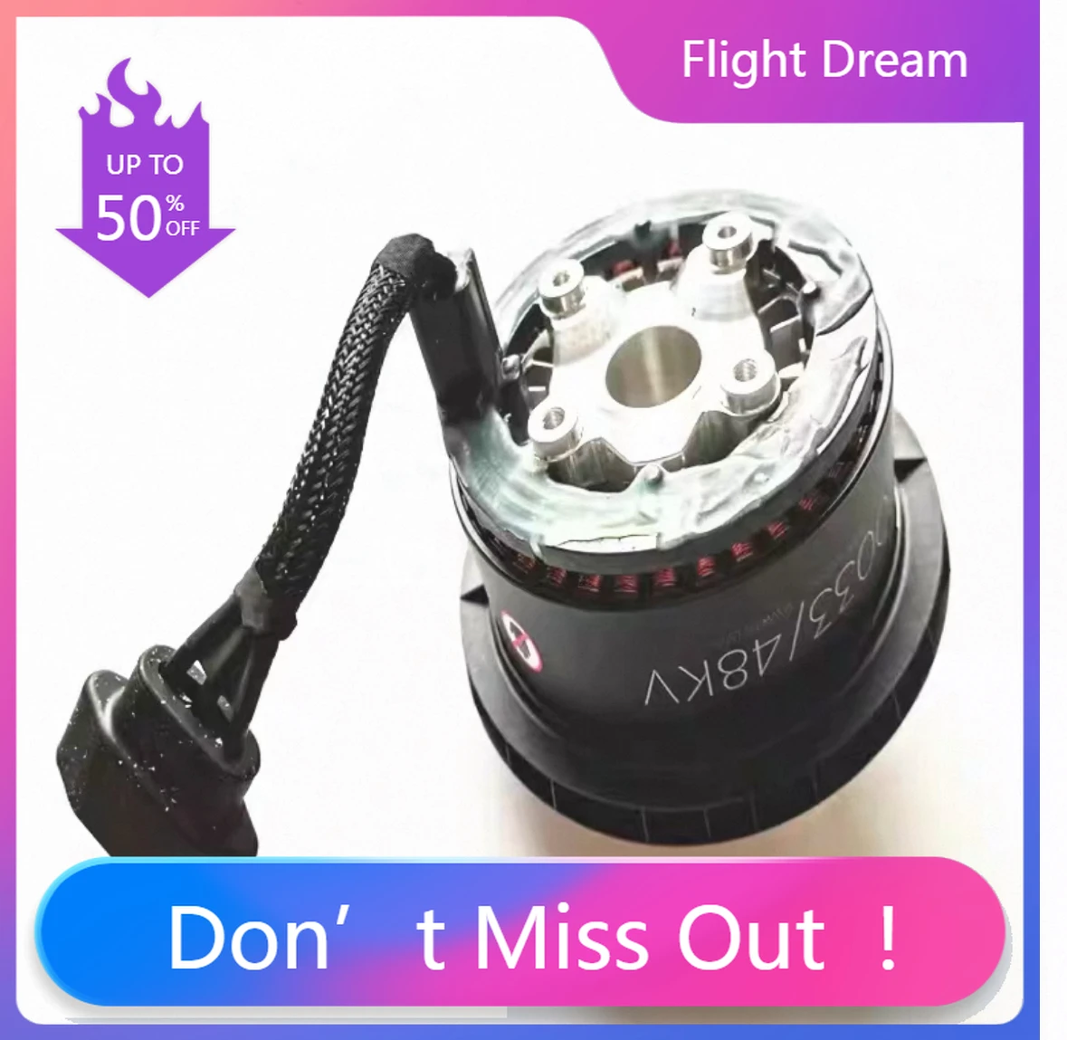 

NYAgras T50 Propulsion power Motor 100% Brand New 10033 48KV Agricultural Drone Parts