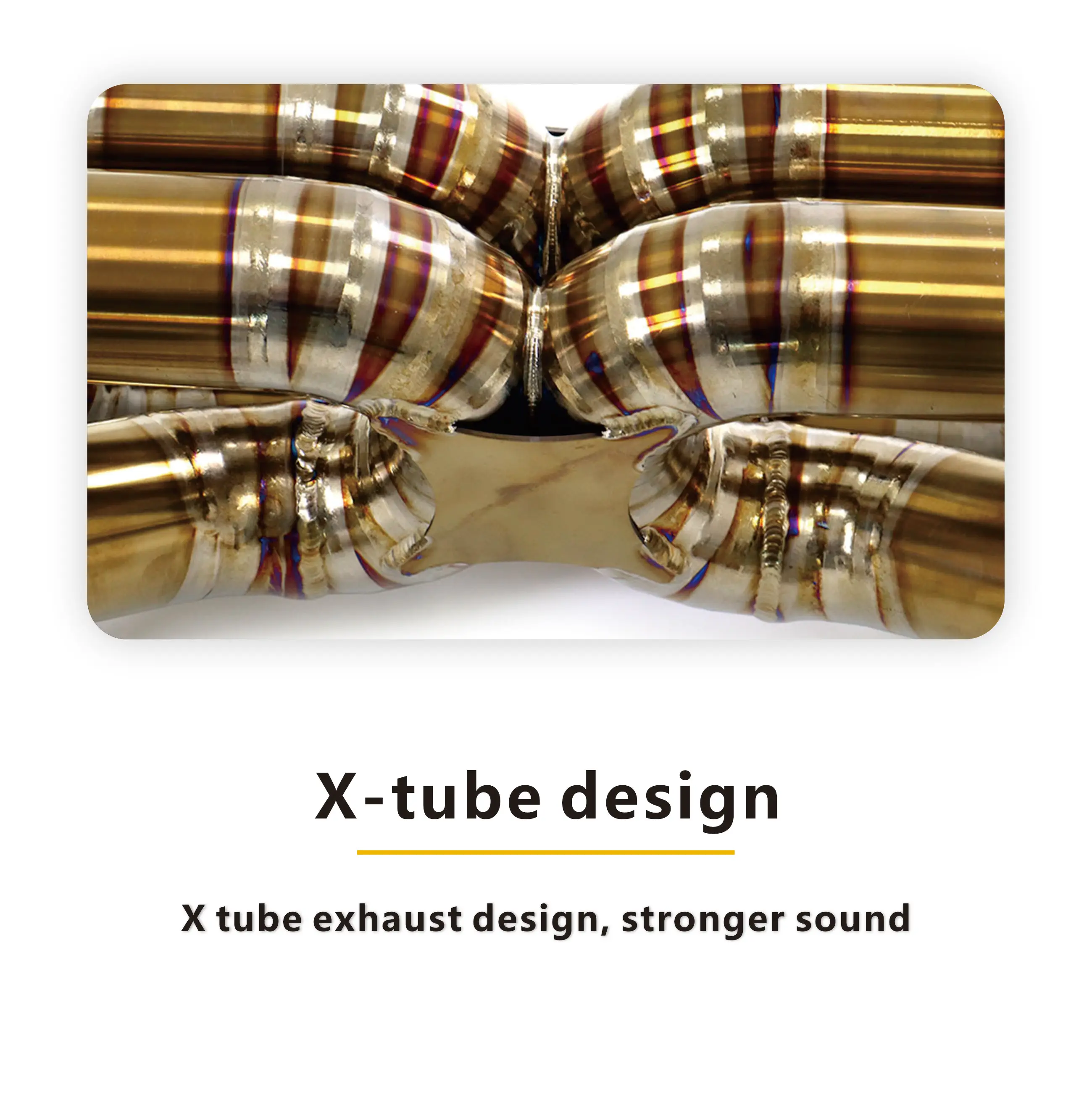 Tubo de escape MANX para McLaren 720S Catback Instalación sin pérdidas Nuevo producto Ti Suena buena diseño de tubo X dual