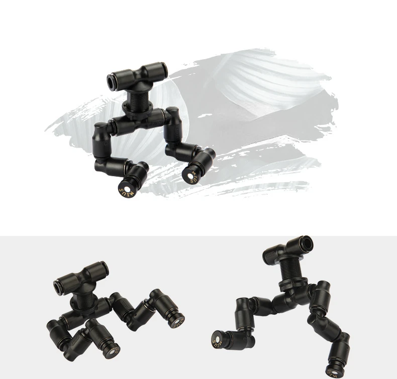 Brumisateur réglable pour reptiles, arroseur de brume, buse rotative résistante à 360, nébuliseur d'humidité, aquarium, serre, système de refroidissement pour animaux de compagnie