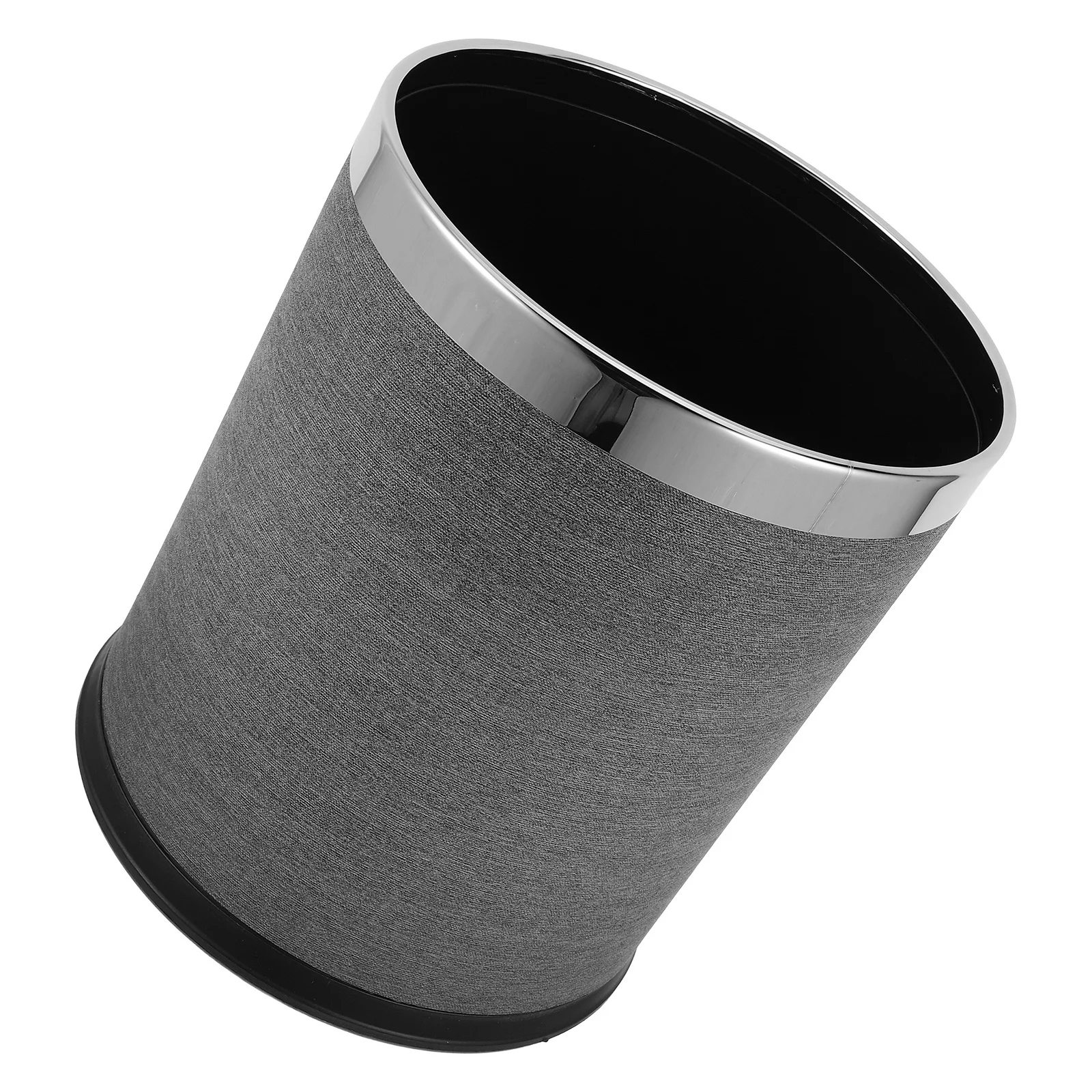 

Retro Style Trash Can Round Shape Vintage Trash Bin for Hotel Ktv Guesthouse Bathroom Bedroom Kitchen Garbage Can