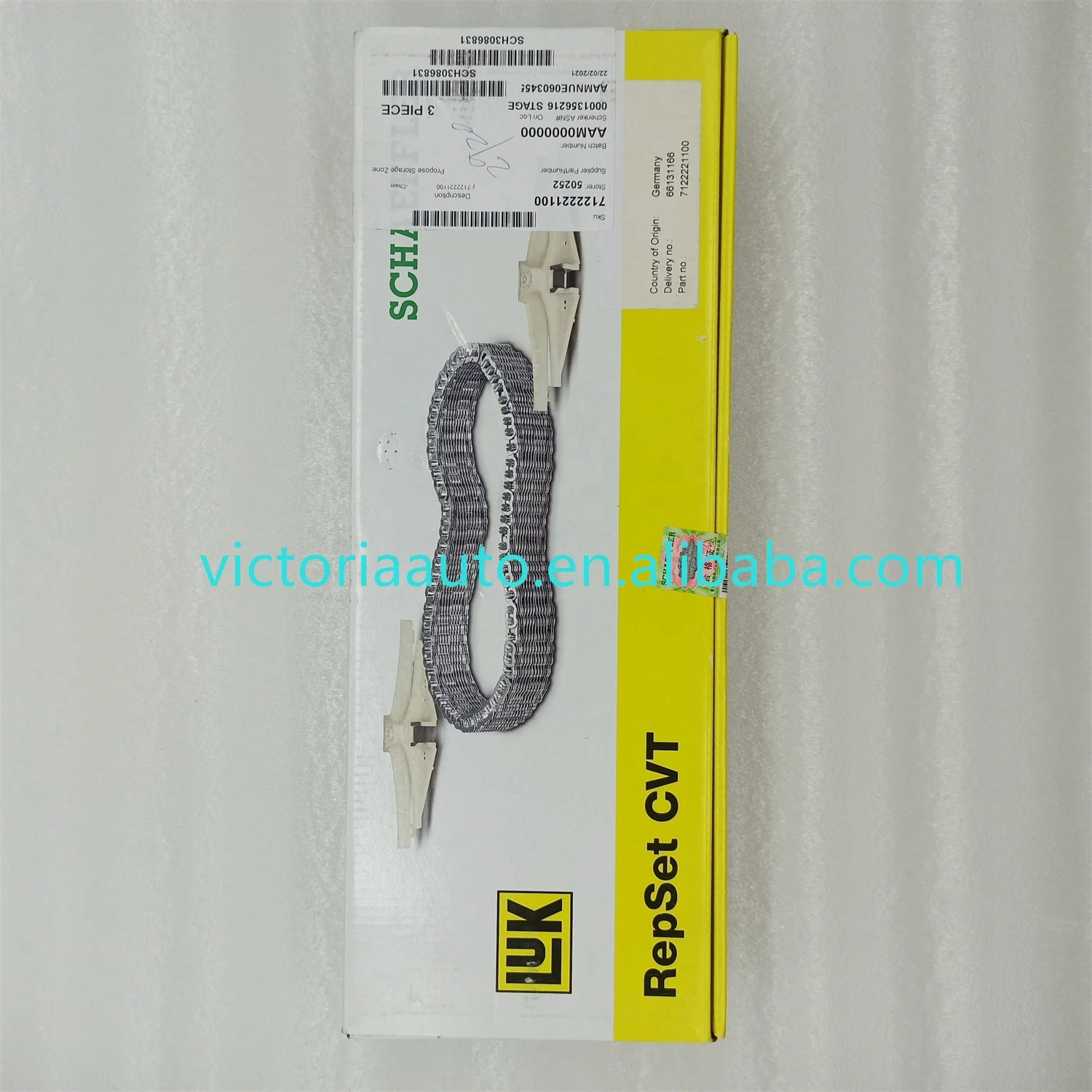 0AW VL381 CVT Automatic Transmission Pulley Chain 0AW 331 301 B  0AW331301B  with Chain Guide 0AW-0022-OEM