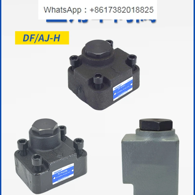 AJ-Ha10B Hydraulic Ha20L Hb32B Plate Type Right Angle Check Valve Ha32F Flange DF-B10H1 L20K1