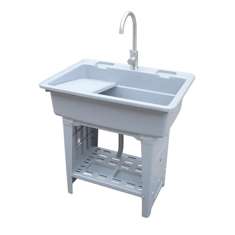 Thickened laundry pool, laundry basin with rubbing board, plastic balcony, kitchen sink, washing table, washboard integrated