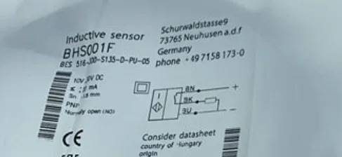 

New BHS001F BES 516-300-S135-D-PU-05 Proximity Switch Sensor