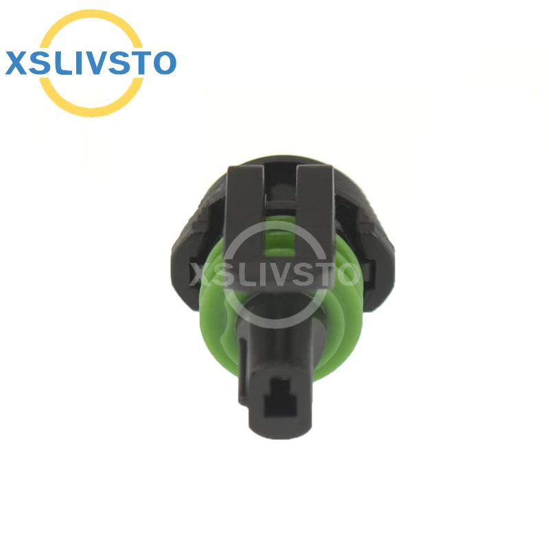 1 set 1 Pin female Automotive waterproof connector Oil pressure switch Wire harness Plug 15345499