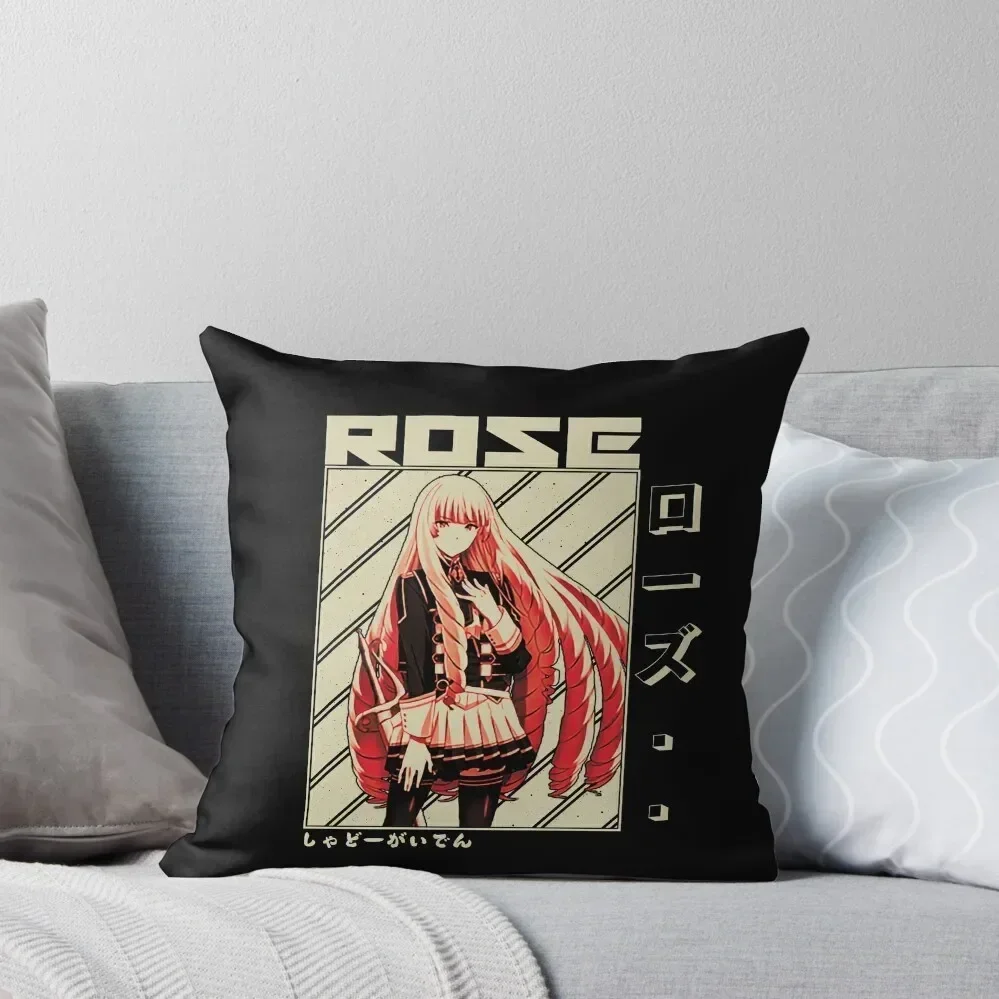 Rose Oriana ローズ The Eminence in Shadow Throw Pillow Pillow Cases Marble Cushion Cover pillow