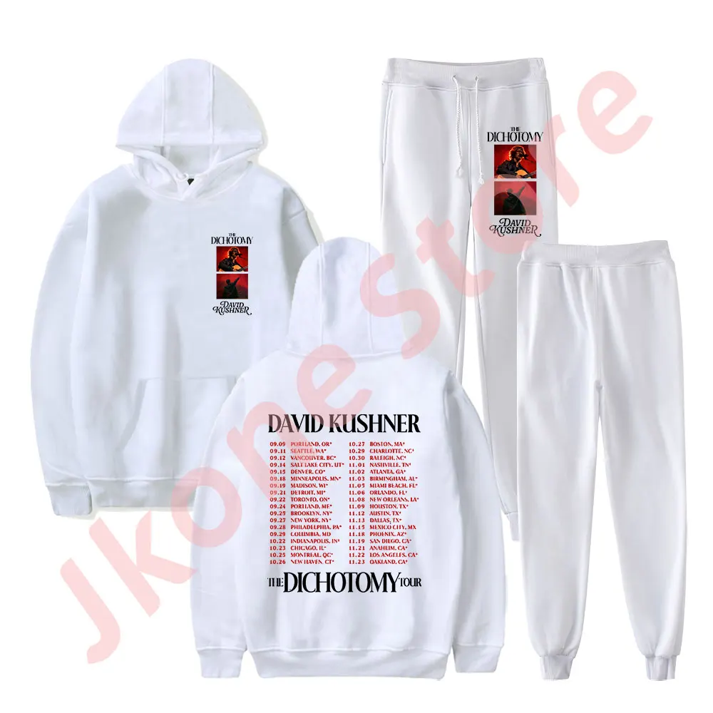 David Kushner The Dichotomy Tour Merch Hoodies Jogger Pants New Logo Streetwear Women Men HipHop Sweatshirts