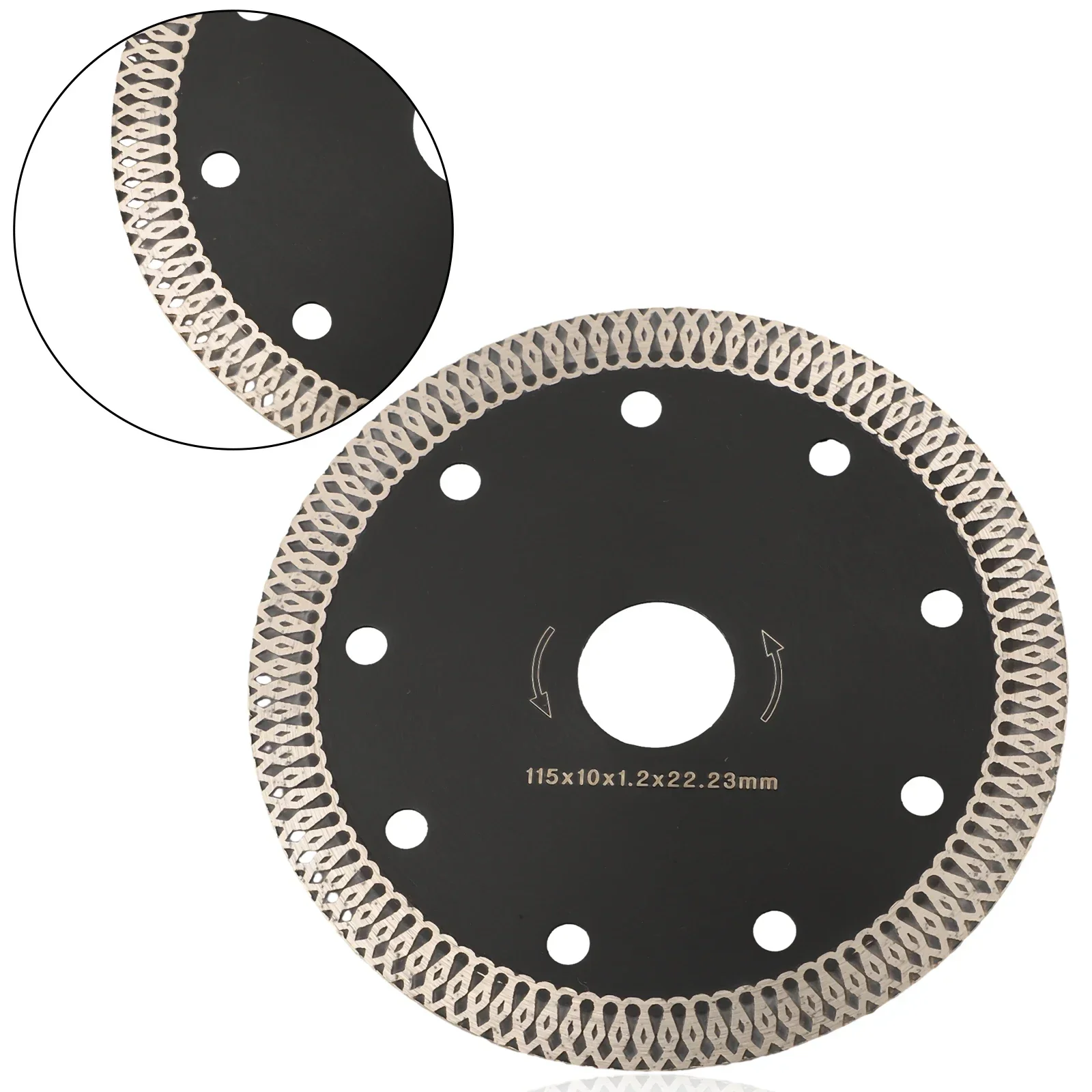 1pc 105/110/125mm Diamond Cutting Blade Ultra-thin Circular Saw Blade For Ceramic Tile Glass Cutting Disc Cutting Tools Access