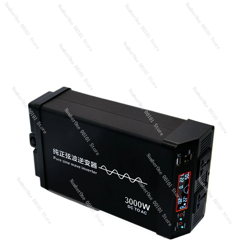 Pure sine wave inverter 12V24V48V to 220V truck loaded with high power converter 1000W2000W