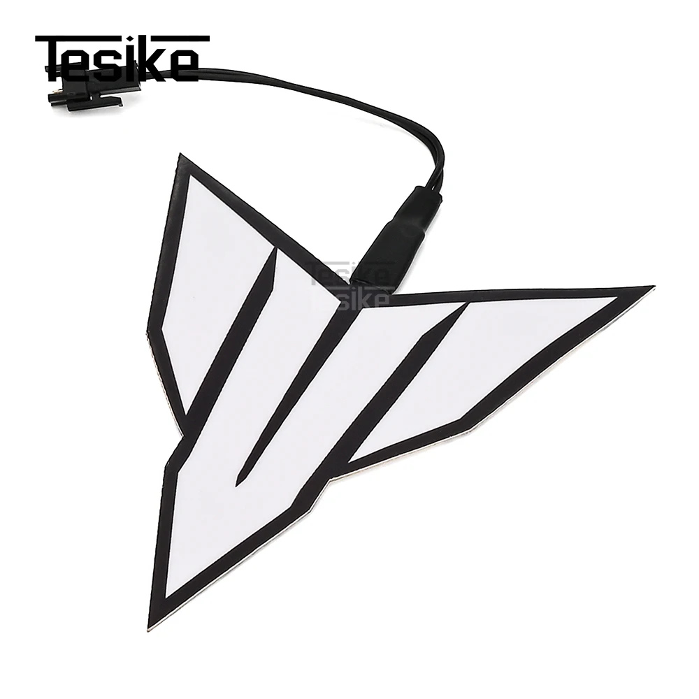 For YAMAHA MT09 Tracer 900 MT-07 MT-03 MT-25 MT-10 MT-01 MT-09 Motorcycle LED Light Fairing Body Sticker Logo Decoration Lamp