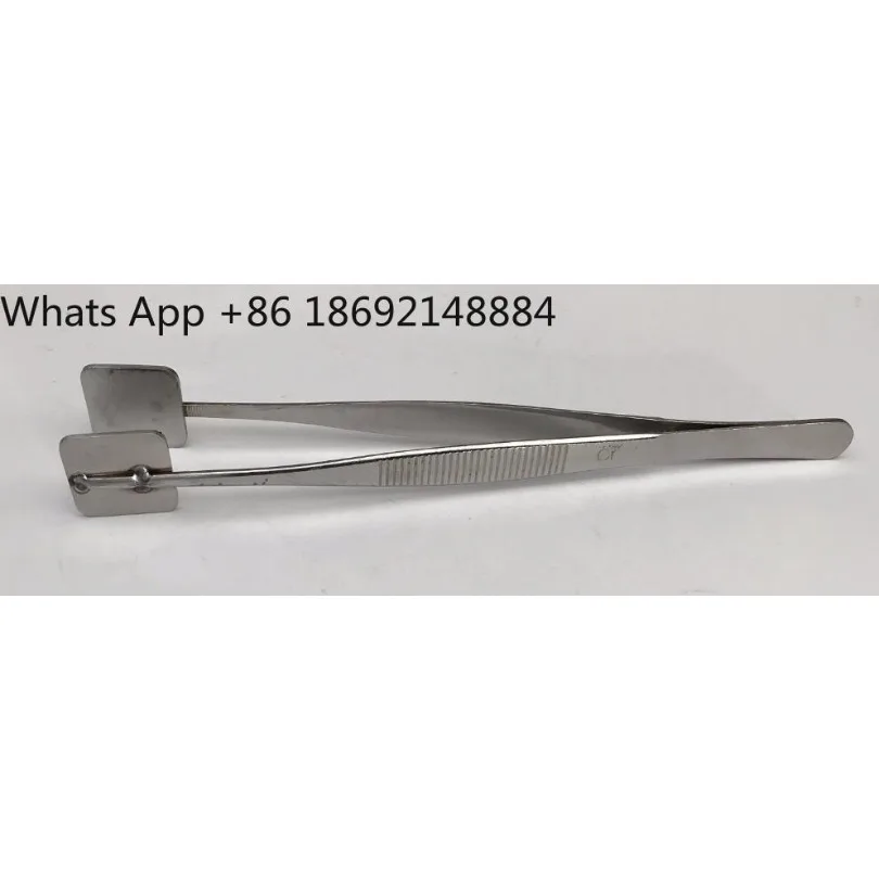 Lampwork Tweezers Clamps Square Elbow V‑Shape Pointed Round Tip For Hot Glass Shaping DIY Craft