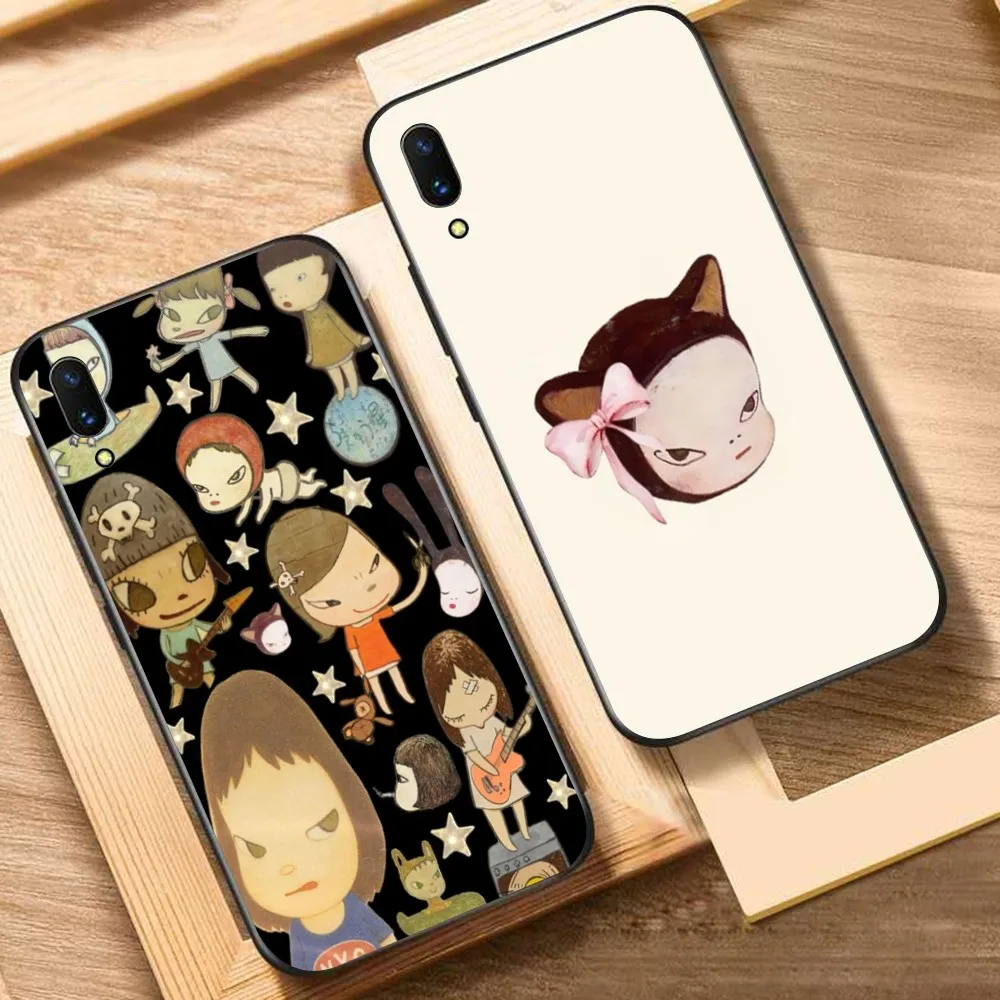 

N-Nara Yoshitomo Art Phone Case For Huawei Y9 6 7 5 Prime Enjoy 7s 7 8 plus 7a 9e 9plus 8E Lite Psmart Shell