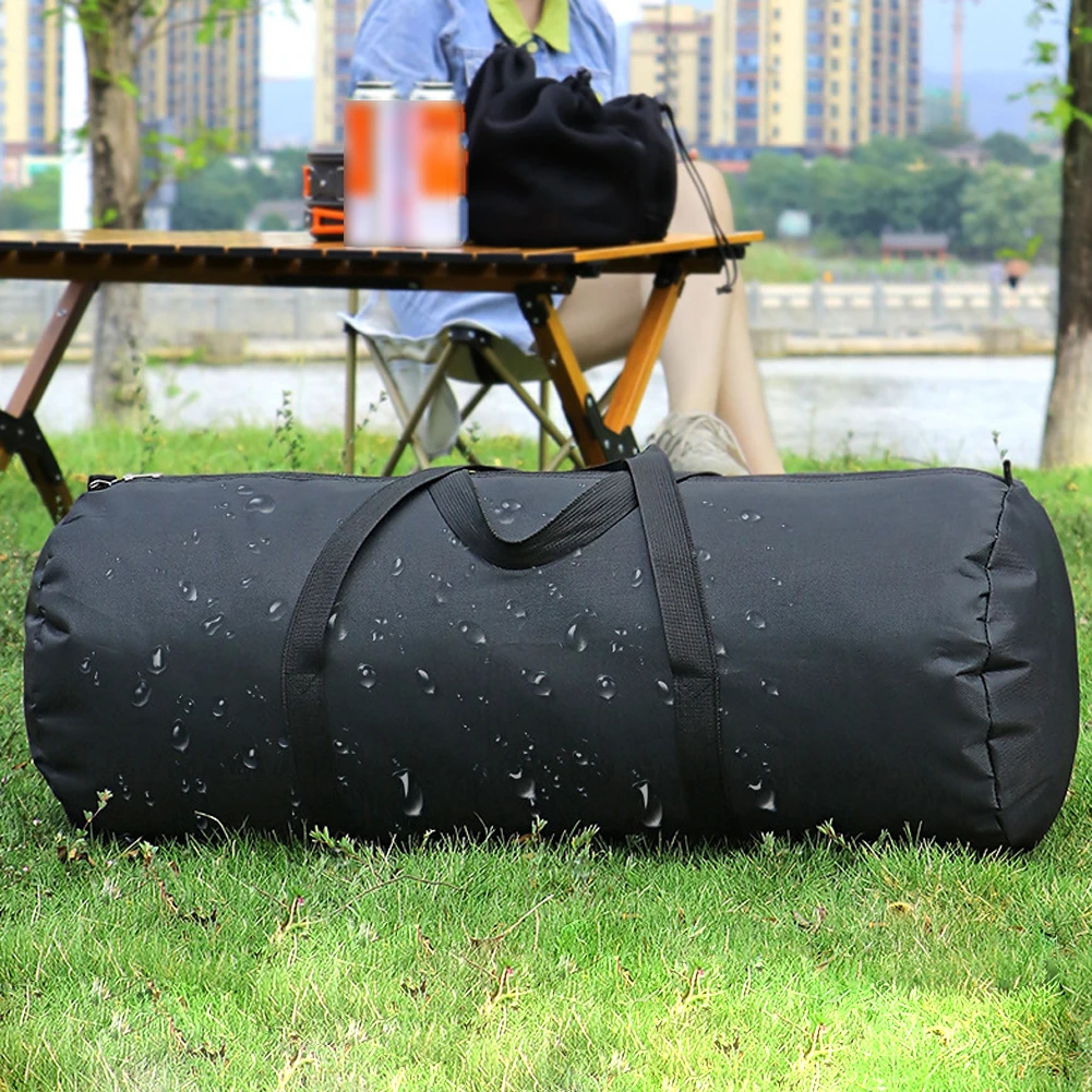 Oxford Camping Equipment Storage Bag for Tent Sleeping Bag Picnic Mat with Handle Waterproof Wide Opening Design