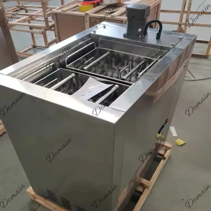 Popsicle machine commercial automatic Internet celebrity ice cream machine manual single and double mode popsicle machine fruit