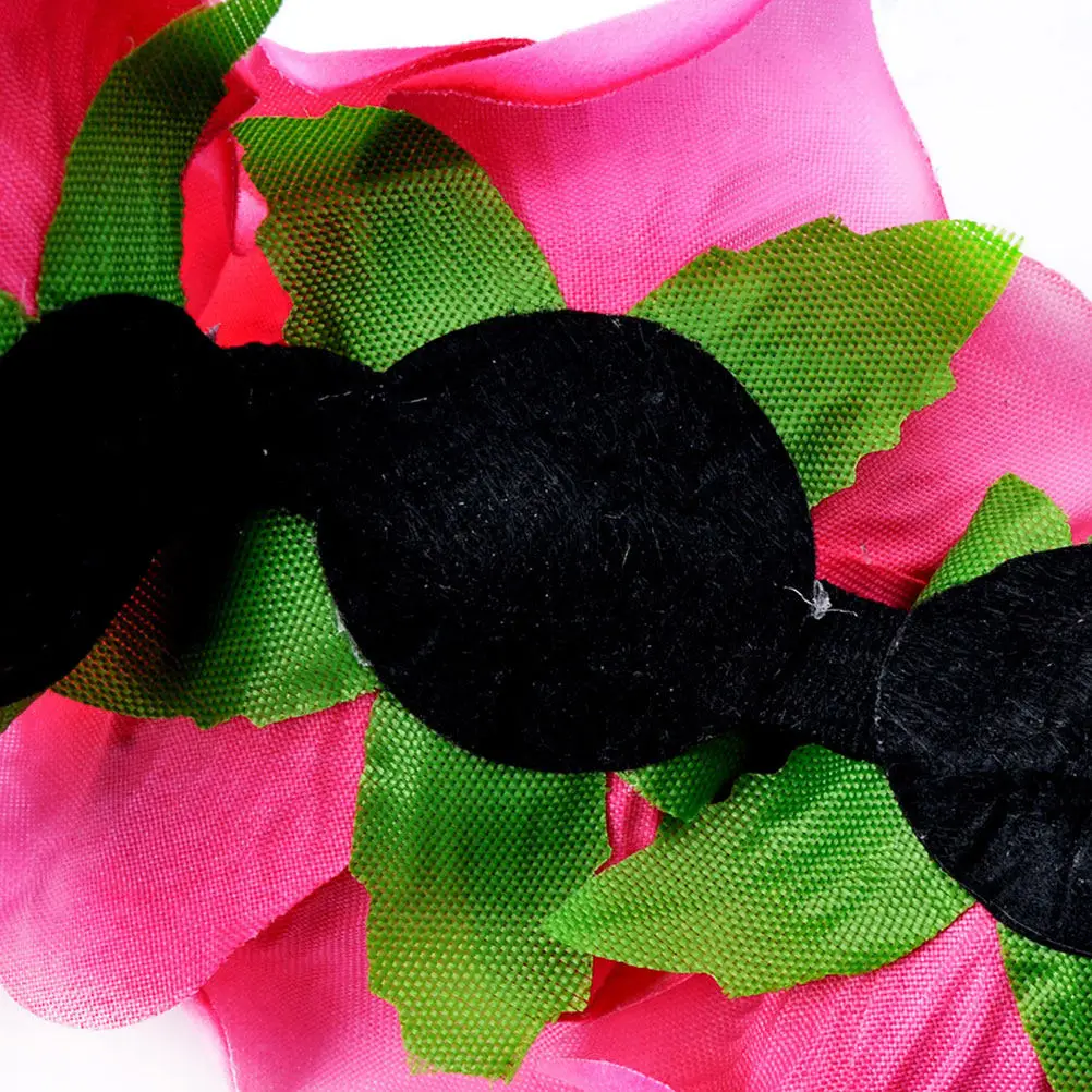 7Cm Artificial Rose Hair Garland Elegant Floral Headband for Women Girls Wedding Bridal Party Prom Evening Celebration Rose