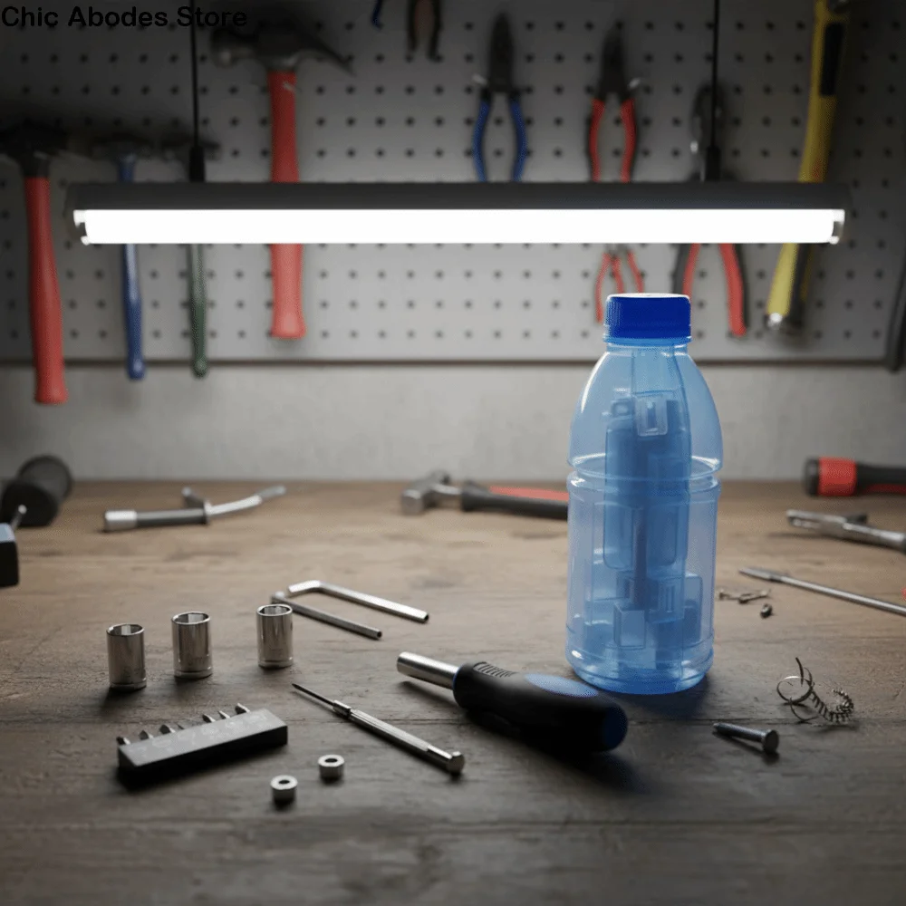 

Comfortable Design Bottle-Design Screwdriver Long-Lasting Wear-Resistant Screwdriver Tool Set Sky-Blue Bottle Design