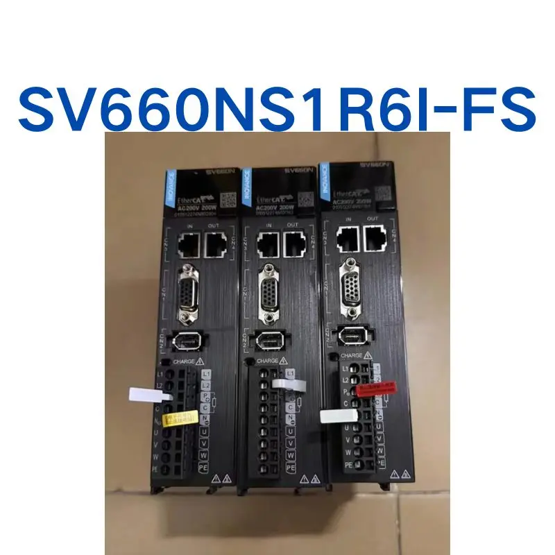 

Second hand SV660NS1R6I-FS 200W servo drive test Ok Quick delivery