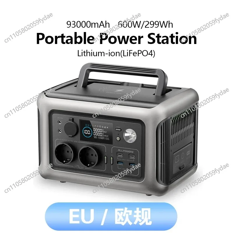 High-power  bank, car UPS  , energy storage supply 600W mobile   R600