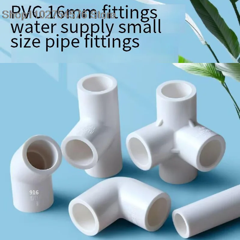 1 قطعة 16 مللي متر بولي كلوريد الفينيل Y 3-Way المحملة موصل حديقة الري حوض للأسماك أنبوب محول تركيبات انبوب ماء المفاصل #6