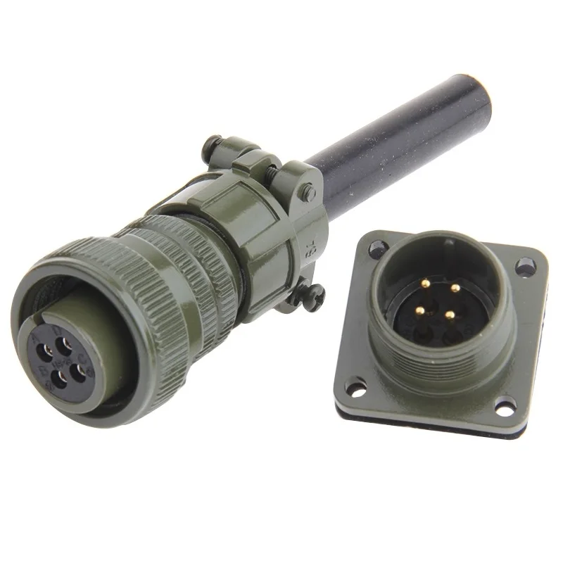 

MS5015 MS3106A 14S-2S MS3102A 14S-2P 14S-2 4 Core 4Pin U.S. Military Standard Aviation Plug Connector