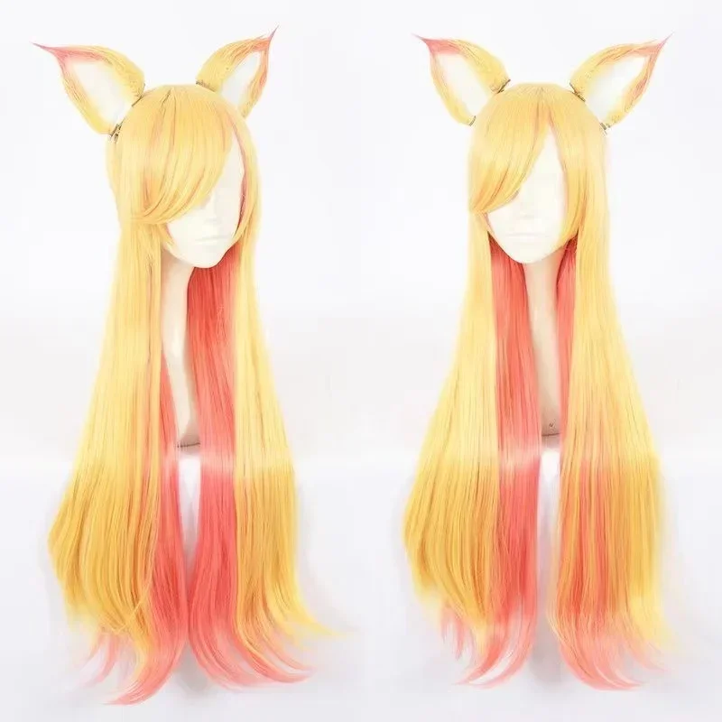 Game Anime Lol Star Guardian Ahri Cosplay Costumes Set Magic Girl The Nine-tailed Fox Cosplay Dress Full Set TOP+Skirt