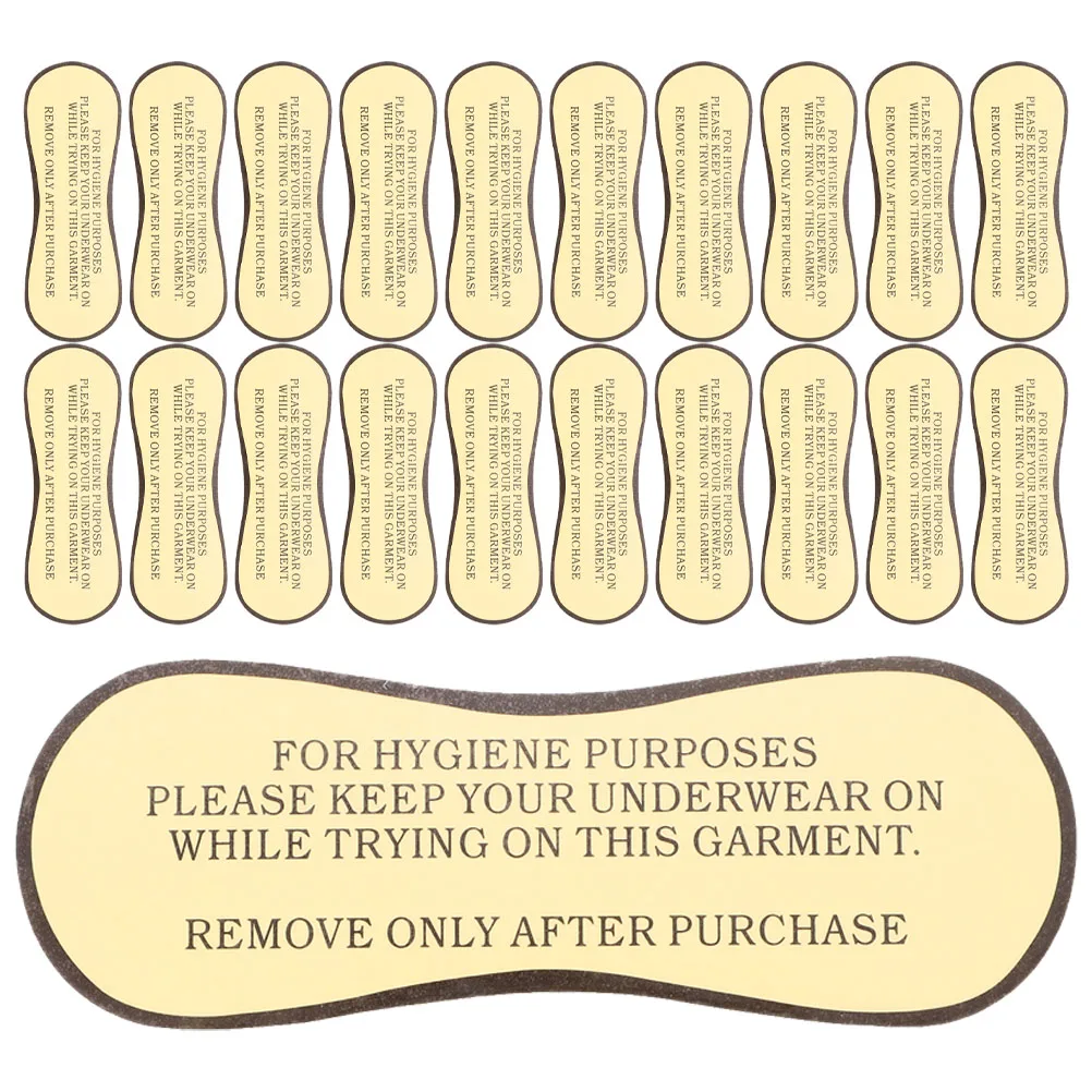 30 Pcs Swimsuit Sanitary Patch Protective Labels for Panties Adhesive Sticker Design Strong Adhesion