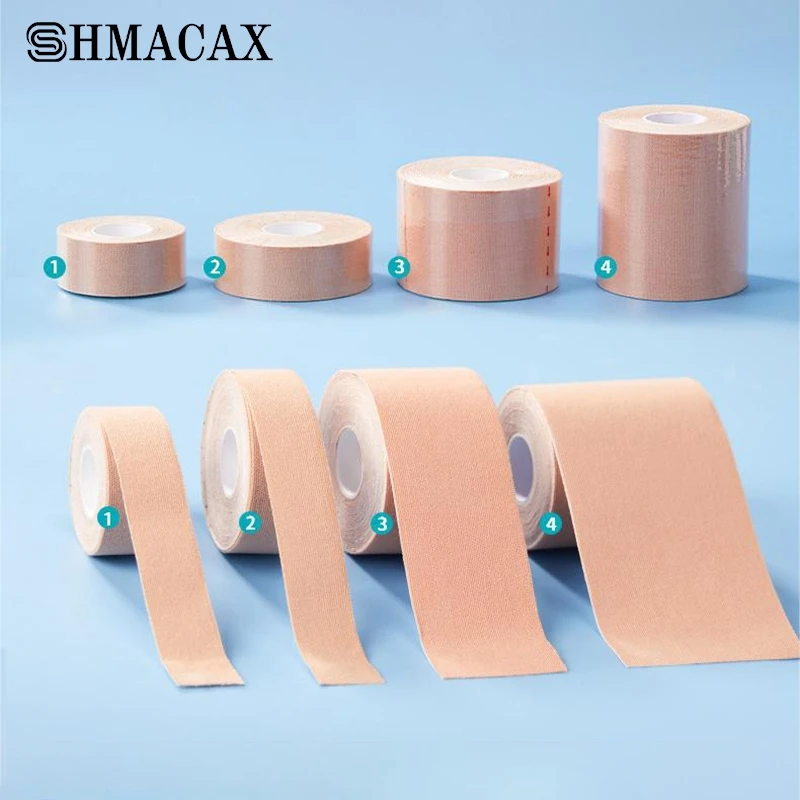 Medical Elastic Adhesive Nasal Tape Nasogastric Tube Fixed Patch Skin Color Breathable Anti Allergic Adhesive Tape Roll