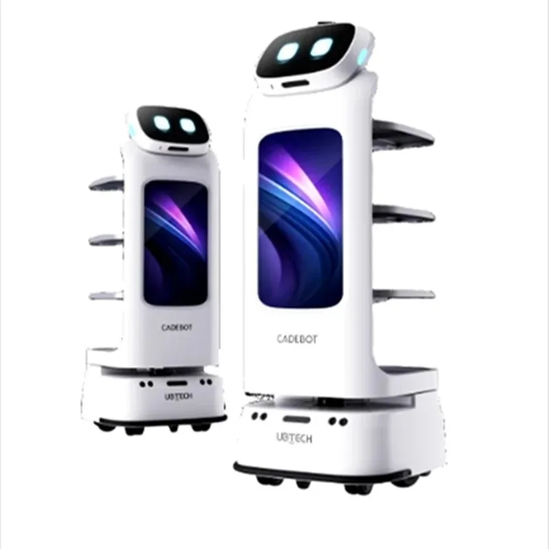 

Serving Robot for Cafe Restaurant Autonomous Service Waiter Robot for Restaurant Ai Robot Waiter Customized OEM ODM Available