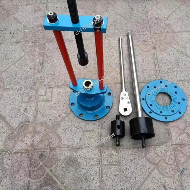 

DN50-200 Manual Pressure Drilling Machine PE Pipe, Cast Iron Pipe, Carbon Steel Pipe Water-Preserving Pressure Drilling Tool