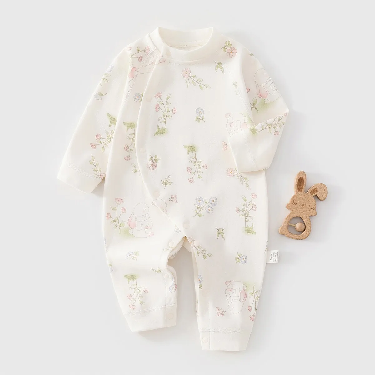 Ropa de Bebé Nueva para Primavera y Otoño 2026, Mono de Algodón Puro de Alta Calidad para Niña de 0 a 18 Meses, Mono para Niño