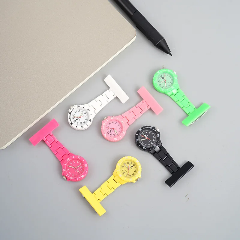 Orologio medico portatile colorato di Design orologio da infermiere con movimento al quarzo medico