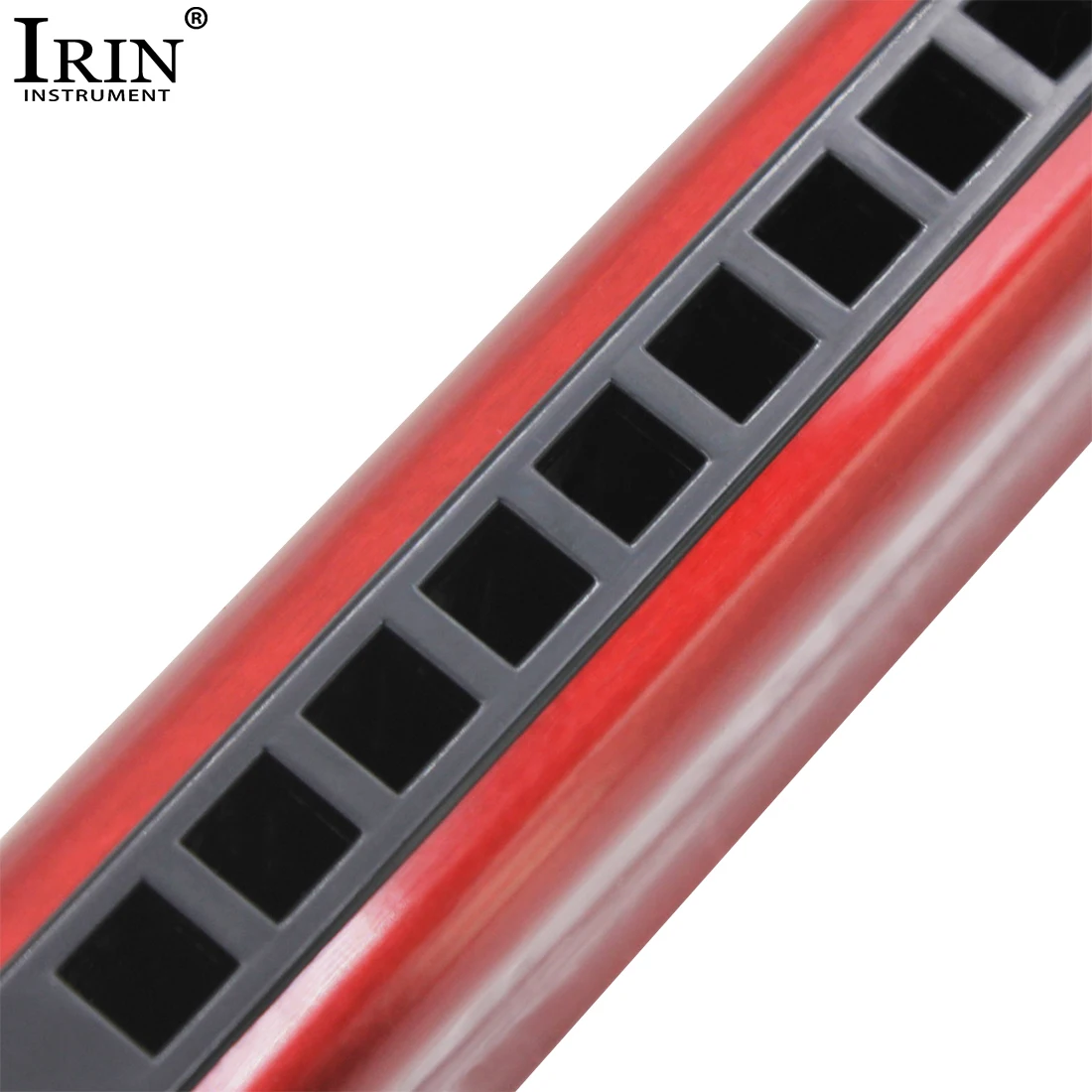IRIN هارمونيكا 10 فتحات 20 نغمة نموذج جديد مشرق الأحمر النحاس هارمونيكا المبتدئين يسهل حملها الراقية آلة موسيقية متينة #5