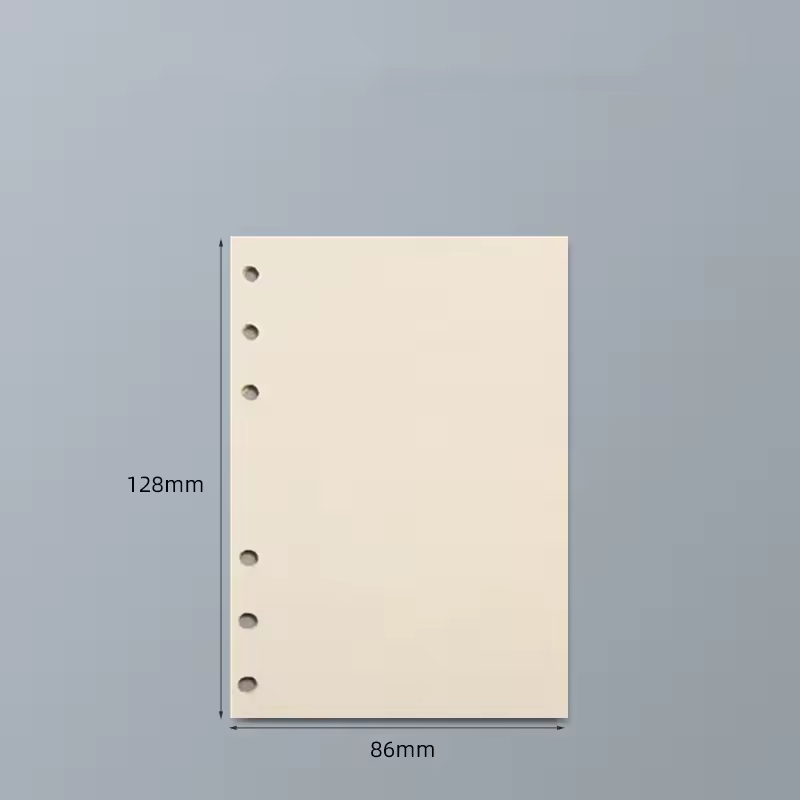 45 Sheets A5 A6 A7 Loose Leaf Notebook Refill Spiral Binder Inner Page Line Blank craft  Grid Inside Paper Stationery - Image 14